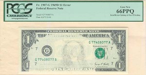 Paper Money Error